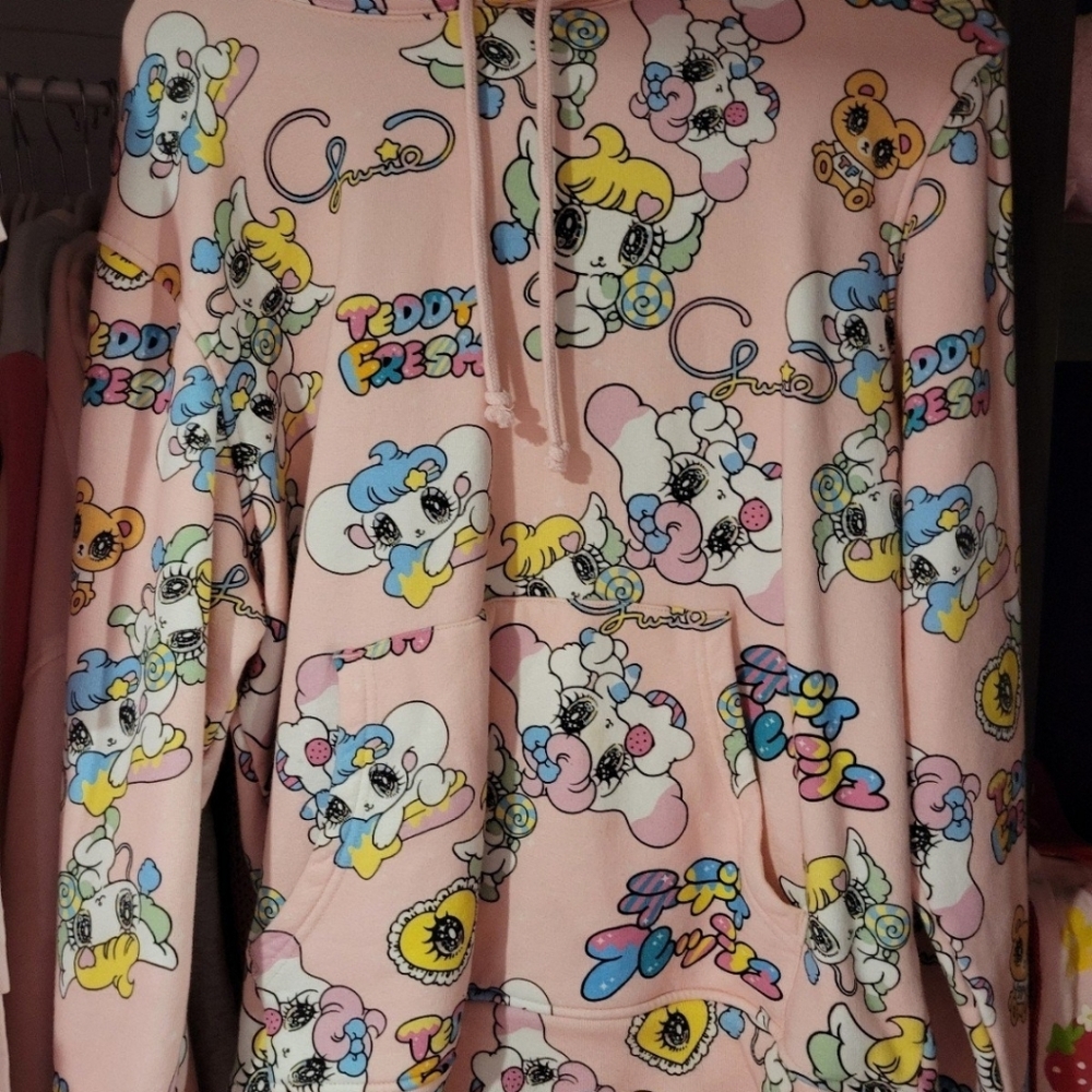 Yurie Sekiya Pink Hoodie